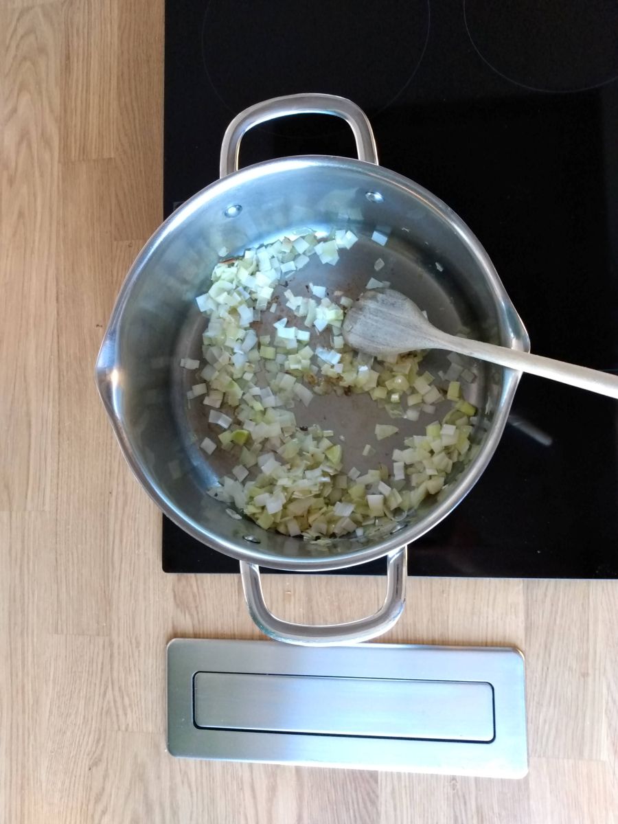 Cícerovo - špenátová polievka