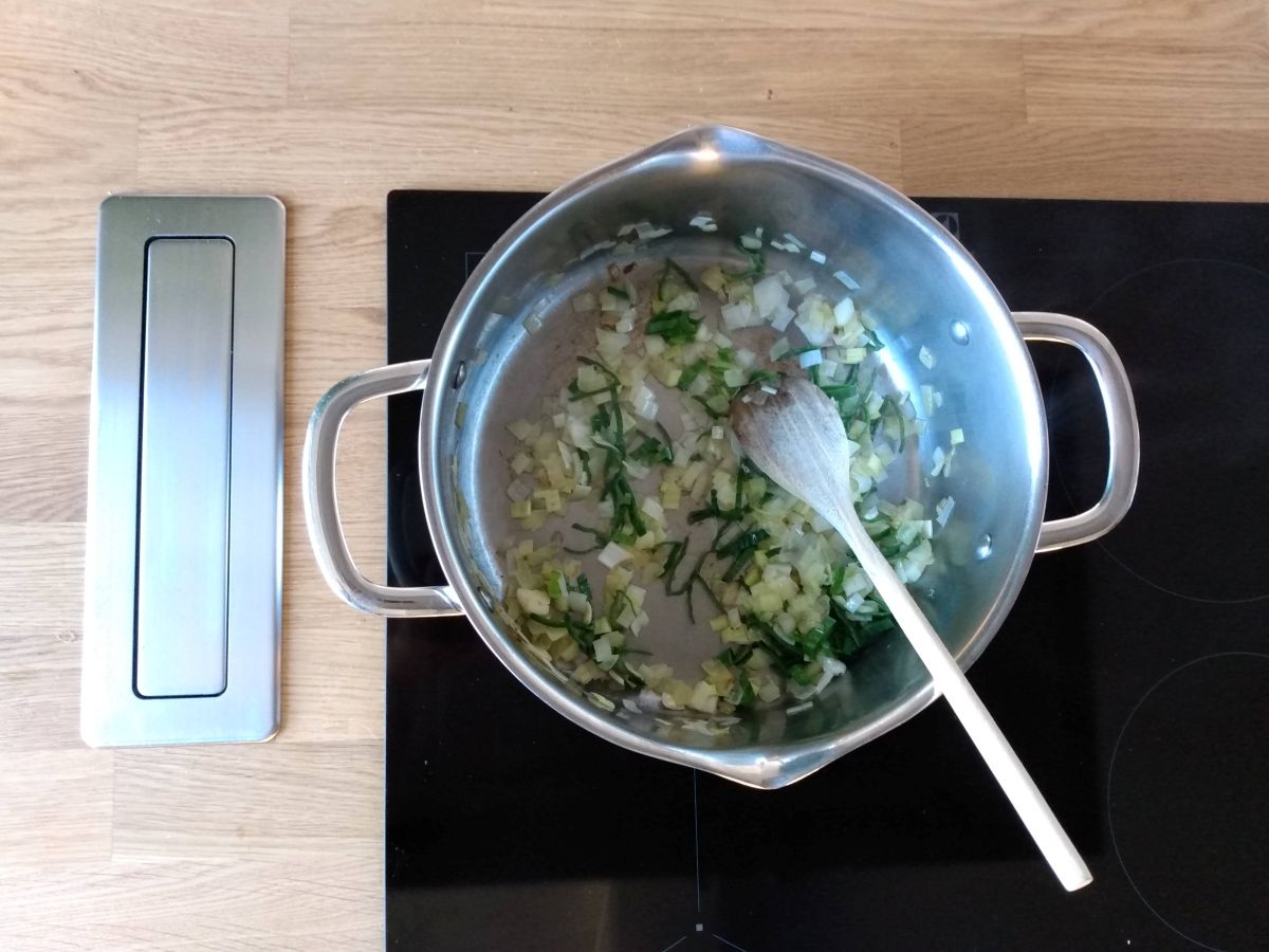 Cícerovo - špenátová polievka