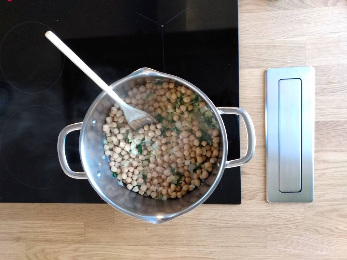 Cícerovo - špenátová polievka